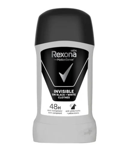 rexona invisible black and white man