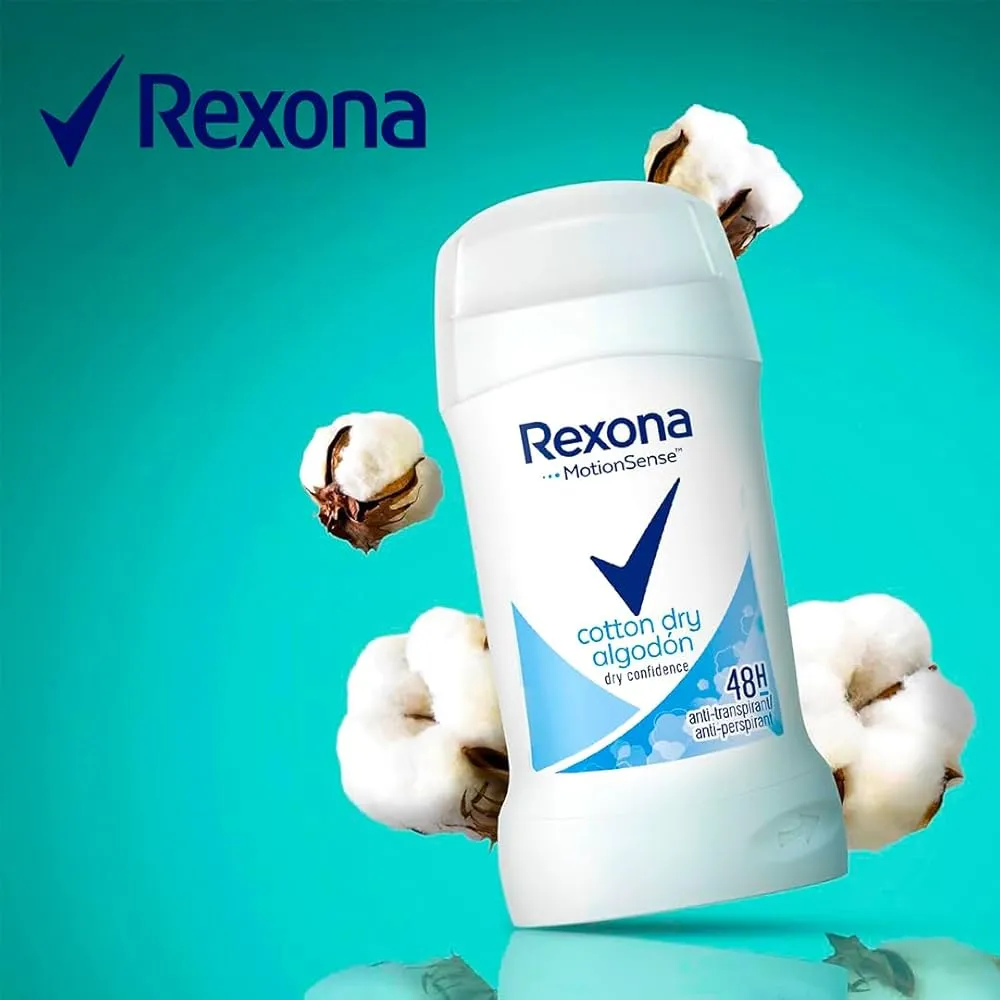 استیک ضد تعریق rexona cotton dry