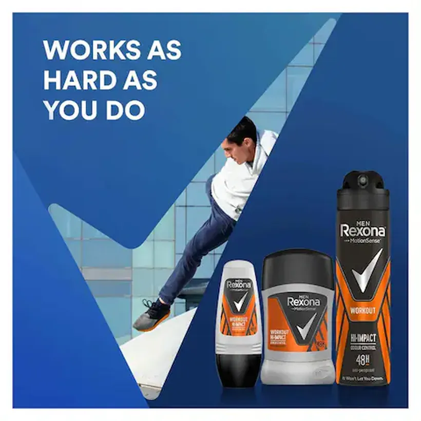 استیک ضد تعریق رکسونا Workout Hi-Impact مردانه
