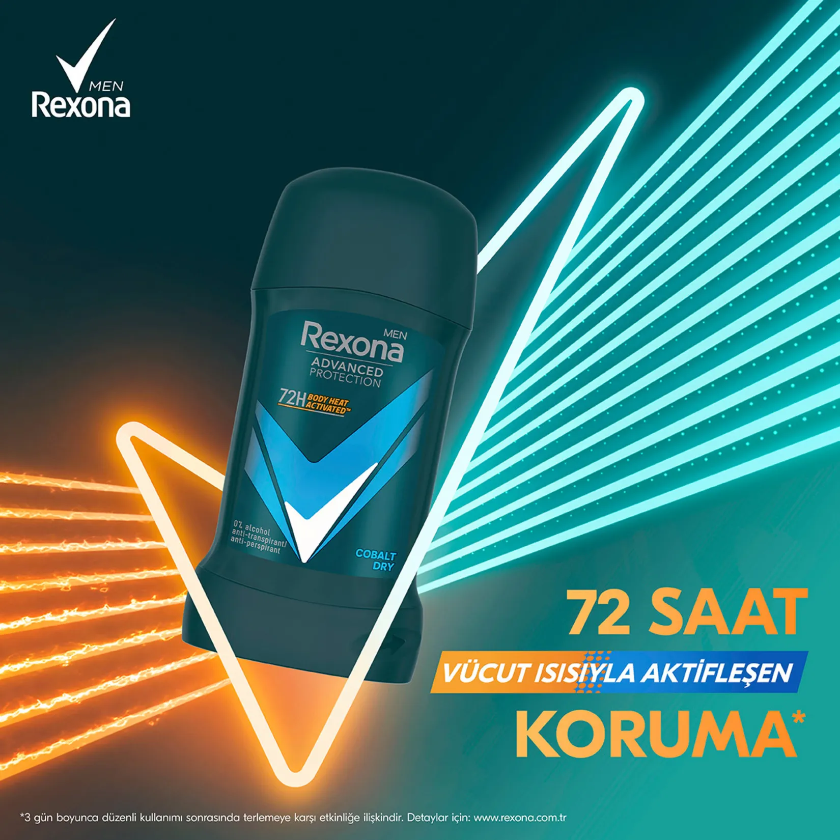 rexona cobalt dry stick for men
